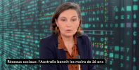 Intervention sur Franceinfo: peut-on priver les mineurs de réseaux sociaux ?
